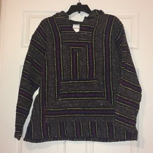 Striped pull over